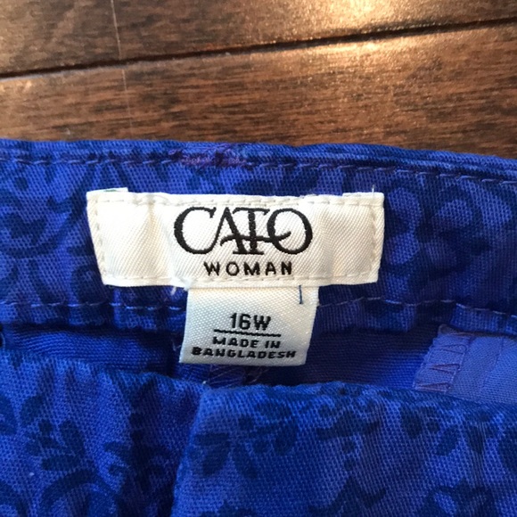 CATO Pattern Shorts - Picture 4 of 4